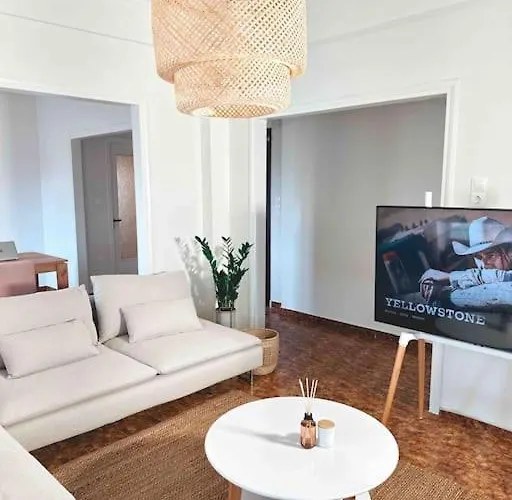 Apartman Linear Flat - Center - Private Parking Hriszí Aktí Haniá